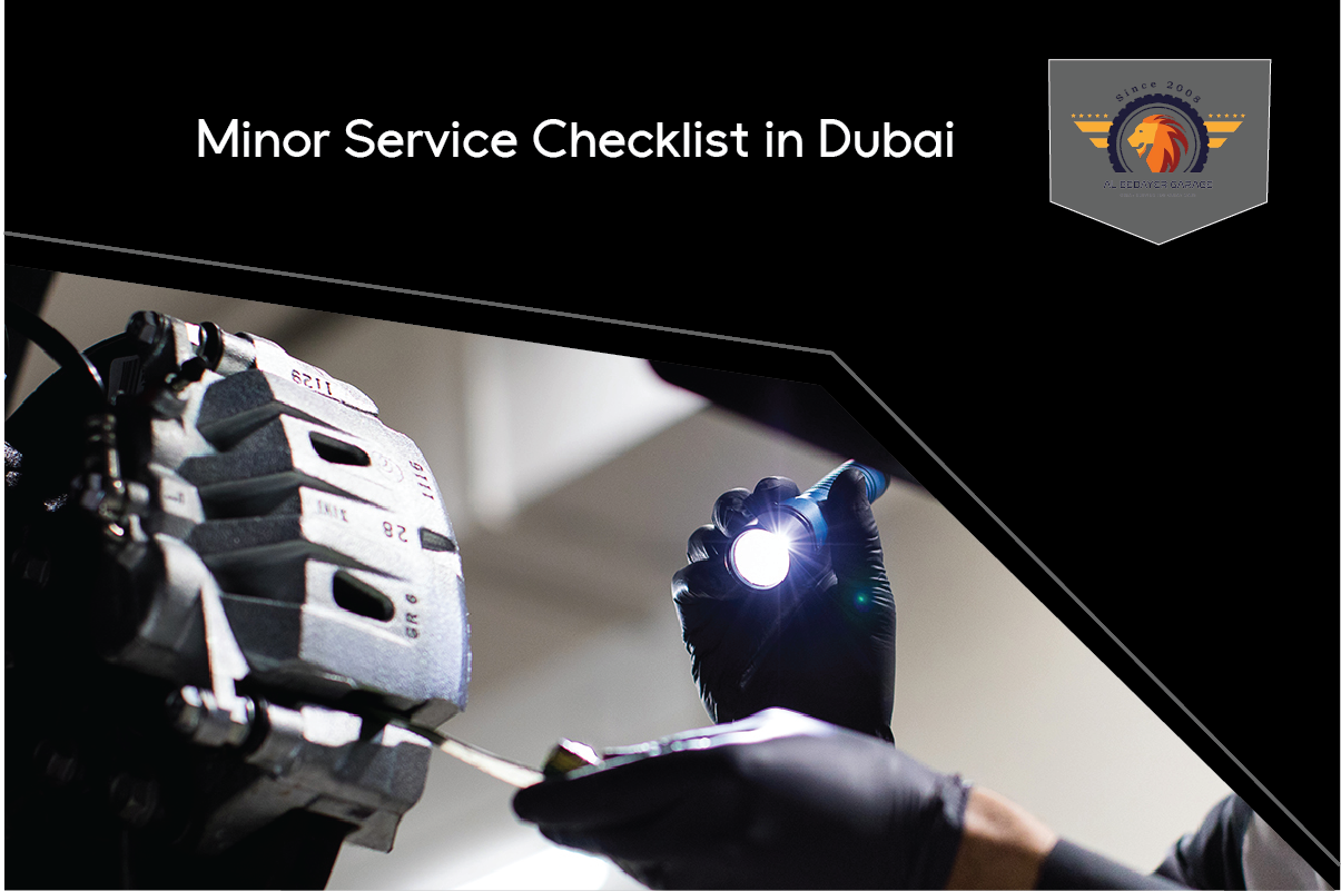 minor service checklist