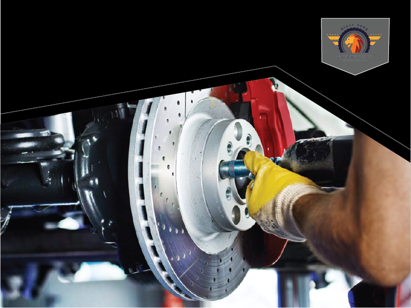 Brake Maintenance at Al Bedayer Garage in Dubai